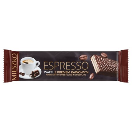 Mieszko Espresso Wafel z kremem kawowym 34 g (1)