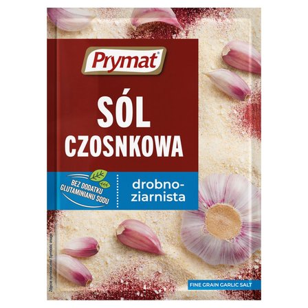 Prymat Sól czosnkowa drobnoziarnista 40 g (1)