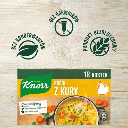 Knorr Rosół z kury 180 g (18 x 10 g) (3)