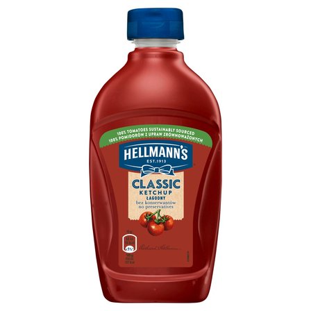 Hellmann's Classic Ketchup łagodny 485 g (1)