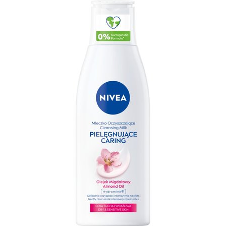 Nivea Pielęgnujące mleczko oczyszczające dla cery suchej i wrażliwej 200 ml (1)