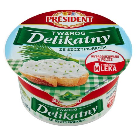 Président Twaróg Delikatny ze szczypiorkiem 150 g (2)