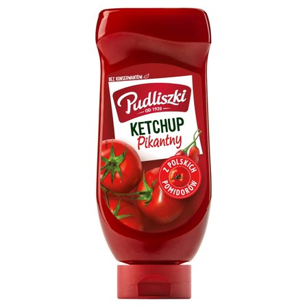 Pudliszki Ketchup pikantny 700 g (1)