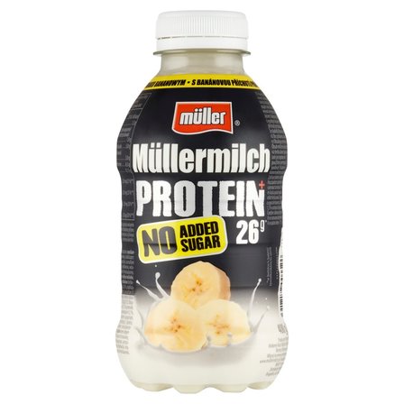 Müller Müllermilch Protein Napój mleczny o smaku bananowym 400 g (1)