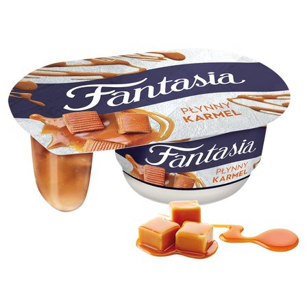 Fantasia Jogurt kremowy płynny karmel 118 g (2)