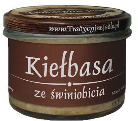 TRADYCYJNE JADŁO KIEŁBASA ZE ŚWINIOBICIA 180G (1)