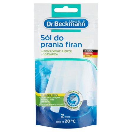 Dr. Beckmann Sól do prania firan 80 g (2 prania) (1)