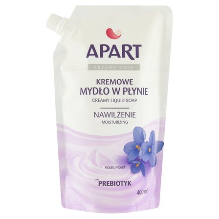 Apart Creamy Care Kremowe mydło w płynie fiołek 400 ml (1)