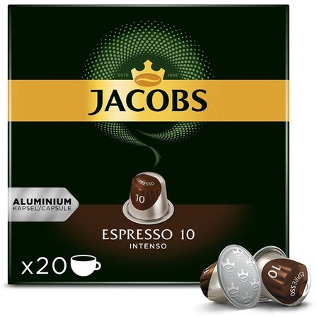 Jacobs Espresso Intenso Kawa mielona w kapsułkach 104 g (20 sztuk) (3)