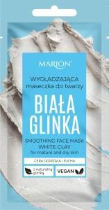 Marion, Wygładzająca maseczka do twarzy, Biała Glinka, 8 ml (1)