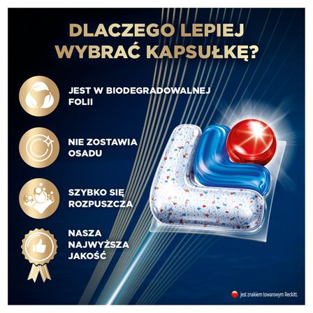 Finish Ultimate Plus Fresh Kapsułki do mycia naczyń w zmywarce 549 g (45 sztuk) (5)