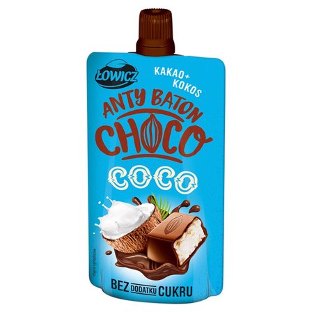 Łowicz Anty Baton Choco Coco Mus kakao + kokos 100 g (1)