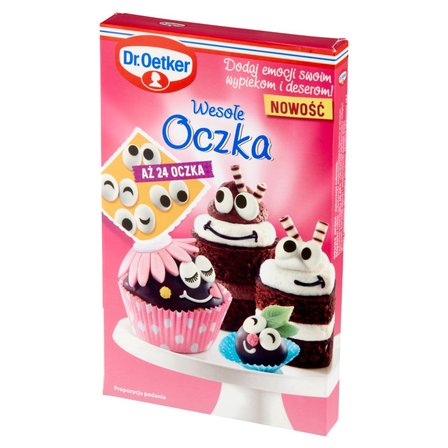 Dr. Oetker Dekoracje cukrowe wesołe oczka 10 g (24 sztuki) (2)