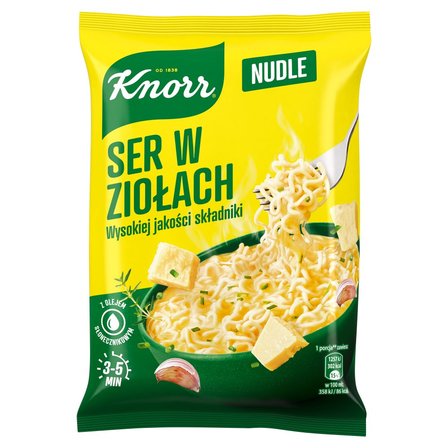 Knorr Nudle Ser w ziołach Zupa-danie 61 g (1)