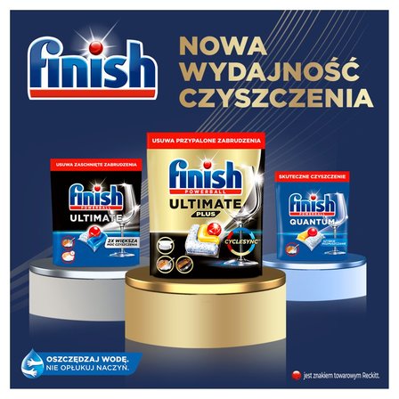 Finish Ultimate Plus Fresh Kapsułki do mycia naczyń w zmywarce 549 g (45 sztuk) (2)