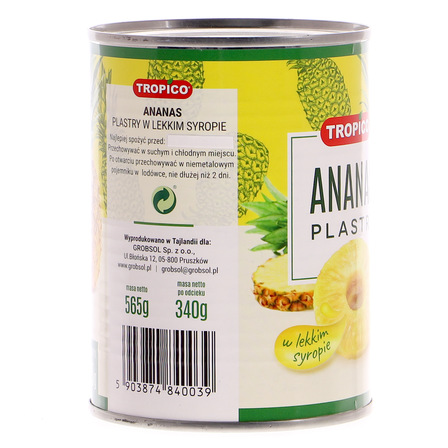 TROPICO ANANAS PLASTER 565G (10)