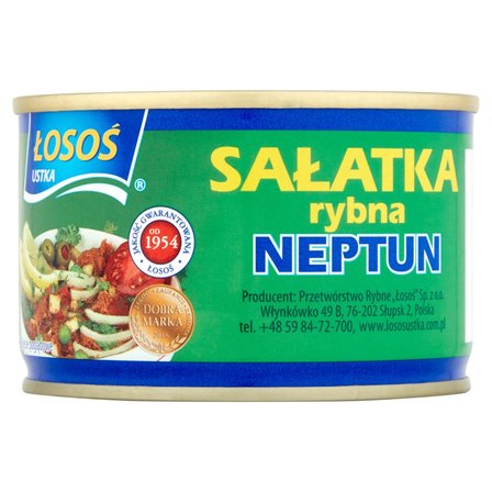 Łosoś Ustka Sałatka rybna Neptun 170 g (1)