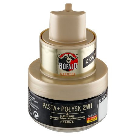 Búfalo Express Pasta + połysk 2w1 czarna 40 ml (2)