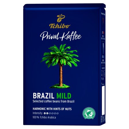 Tchibo Privat Kaffee Brazil Mild Kawa palona ziarnista 500 g (1)