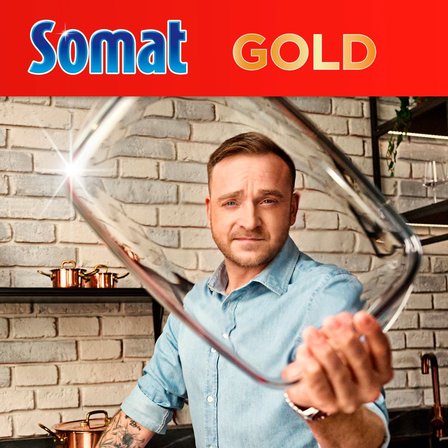 Somat Gold Tabletki do mycia naczyń w zmywarkach 598,4 g (34 sztuki) (8)