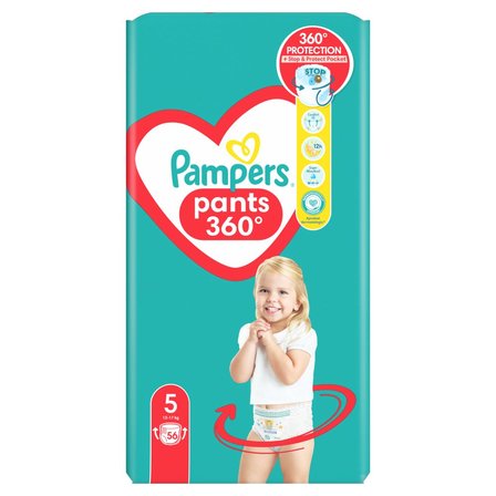 Pieluchomajtki Night Pampers Pants Rozmiar 5, 56 Pieluszki, 12kg - 17kg, pants, Pampers (1)