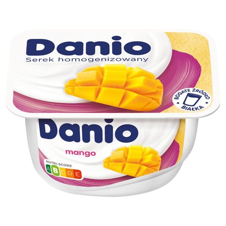 Danio Serek homogenizowany mango 130 g (1)