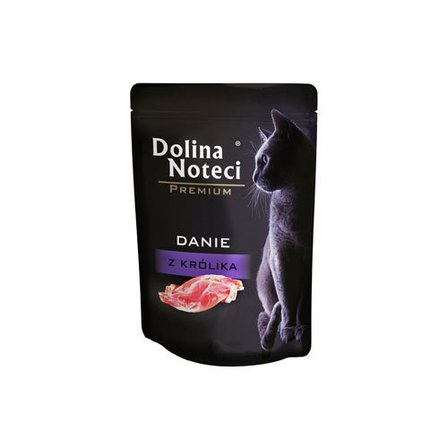 Dolina Noteci Premium mokra karma dla kota  danie z królika 85 g (1)