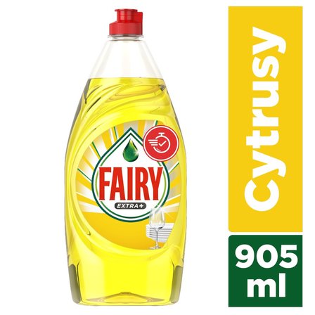 Fairy Extra+ Cytrusy Płyn do mycia naczyń 905ml (2)