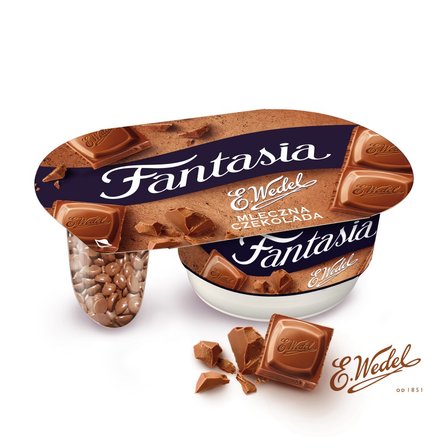 Fantasia Jogurt kremowy mleczna czekolada 104 g (2)