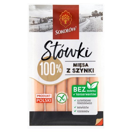 Sokołów Stówki Parówki z szynki 200 g (1)