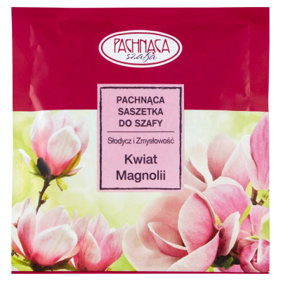 Pachnąca Szafa Pachnąca saszetka do szafy kwiat magnolii 5,5 g (1)