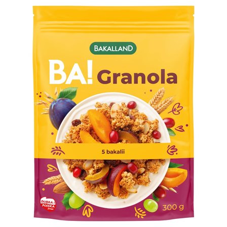 Bakalland Ba! Granola 5 bakalii 300 g (1)