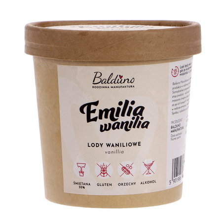 Balduno manufaktura emilia wanilia lody waniliowe 350ml (1)