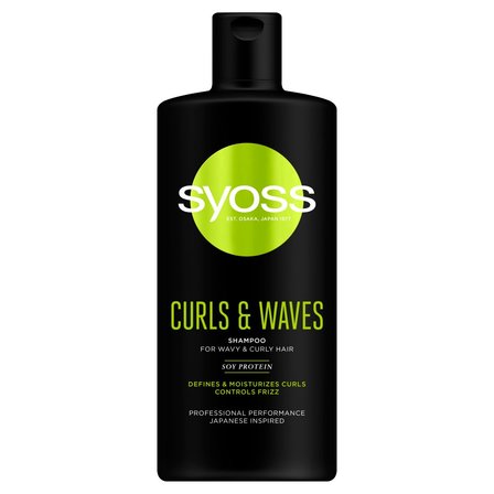 Syoss Curls & Waves Szampon do włosów falowanych i kręconych 440 ml (1)