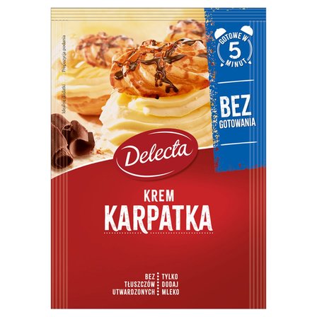 Delecta Krem karpatka bez gotowania 136 g (1)