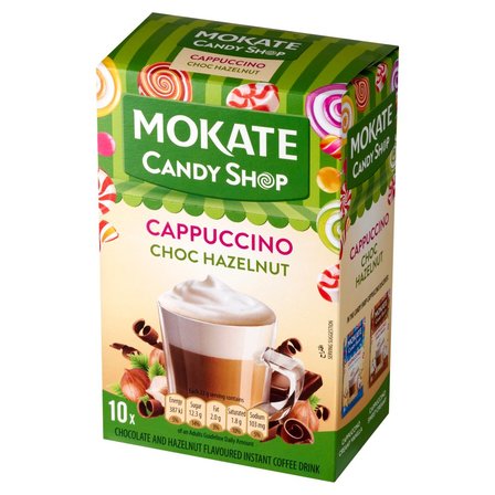 Mokate Candy Shop Cappuccino o smaku czekoladowo orzechowym 220 g (10 x 22 g) (2)