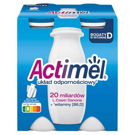 Actimel Napój jogurtowy klasyczny 400 g (4 x 100 g) (1)