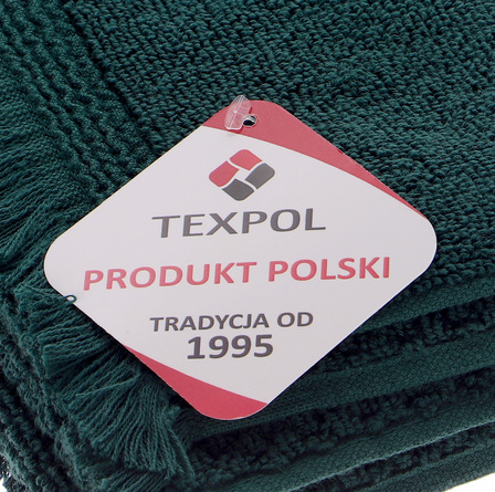 Tex pol ręcznik bawełniany zielony 50x90cm (3)