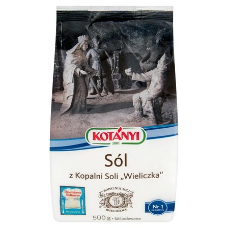 Kotányi Sól z Kopalni Soli Wieliczka 500 g (1)