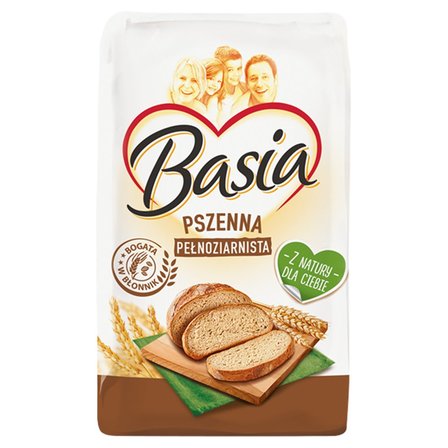 Basia Mąka z pełnego przemiału pszenna typ 1850 900 g (1)