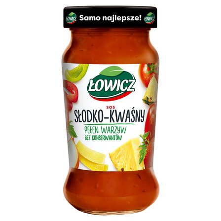 Łowicz Sos słodko-kwaśny 350 g (1)