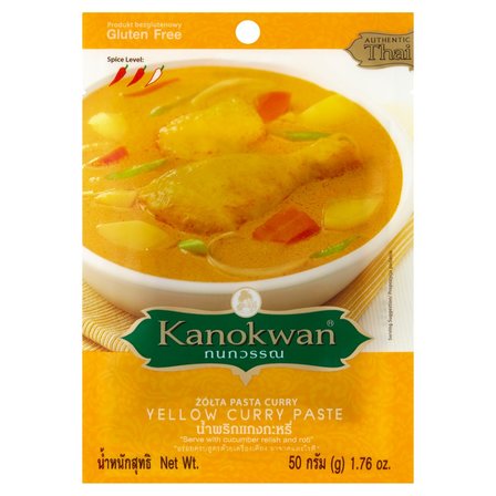 Kanokwan Żółta pasta curry 50 g (1)
