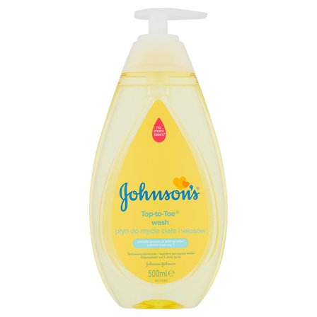 Johnson's Top-to-Toe Płyn do mycia ciała i włosów 500 ml (1)