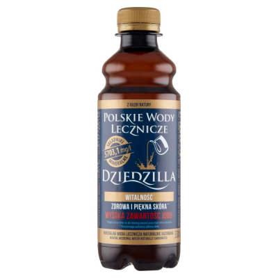 Polskie Wody Lecznicze Mineralna woda lecznicza naturalnie gazowana Dziedzilla 330 ml (1)