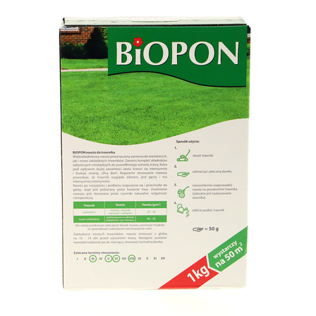 Biopon Nawóz do trawnika 1 kg (4)