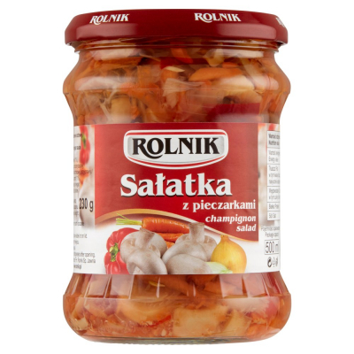 Rolnik Sałatka z pieczarkami 450 g (1)