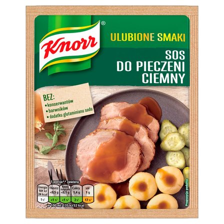 Knorr Ulubione Smaki Sos do pieczeni ciemny 29 g (1)