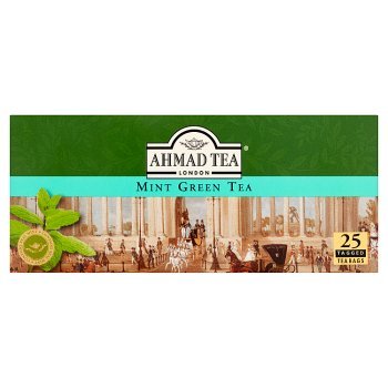 AHMAD TEA HERBATA ZIELONA O SMAKU MIĘTY 50 G (25 TOREBEK) (1)