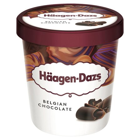 Häagen-Dazs Lody czekoladowe z belgijską czekoladą 460 ml (1)