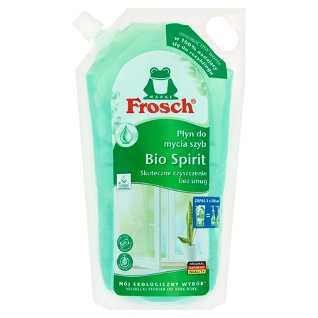 Frosch Bio Spirit Płyn do mycia szyb 1000 ml (1)